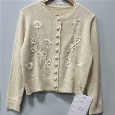 Короткий ретро-кардиган с мультяшками